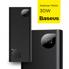Power Bank Baseus 20000mAh Adaman Metal Digital Display 30W Tarnish (PPAD030001)